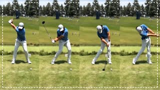 Tommy Fleetwood Driver Swings with Slow Motion