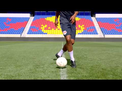 Soccer drill video clip