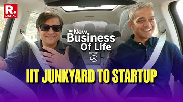 Rahul Singh Tells Arnab How ideaForge Began | The New Business of Life driven by Mercedes-Benz India
