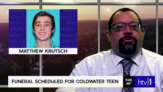FUNERAL SCHEDULED FOR COLDWATER TEEN