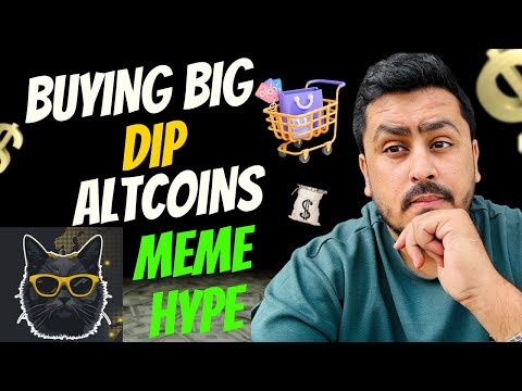 Buy The DIP - I am Buying Big DIP Altcoins 🔥 Catamoto Memecoin !