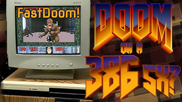 Upgrading a 386SX to Run FastDoom