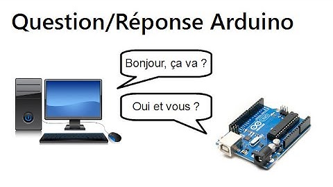 Question/Réponse avec le Moniteur série Arduino
