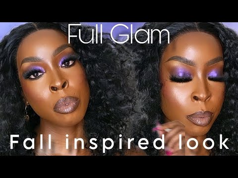 Fall Inspired | Full Glam Makeup Tutorial | ORAYBEAUTY - YouTube