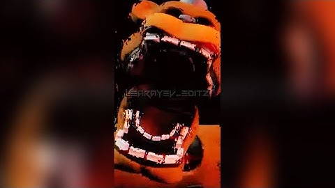 FNAF-AR edit ✍️, fixed nightmare animatronics, credits to @RoosterCinema for vid, #fnaf #FNAF-AR 