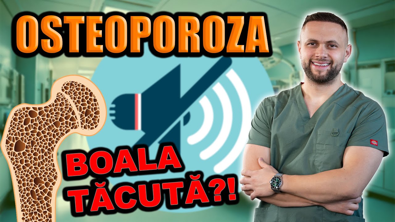 TOT CE TREBUIE ASA STII DESPRE OSTEOPOROZA ?!