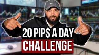 20 PIPS A Day Challenge  Ep 1 | #forex @JayTakeProfits