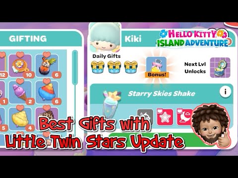 Hello Kitty Island Adventure - The Best Gifts for Friends with Little Twin Stars Update