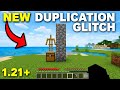 BEST! Infinite Item Duplication Glitch Minecraft Bedrock v1.21+! (Easy Method)