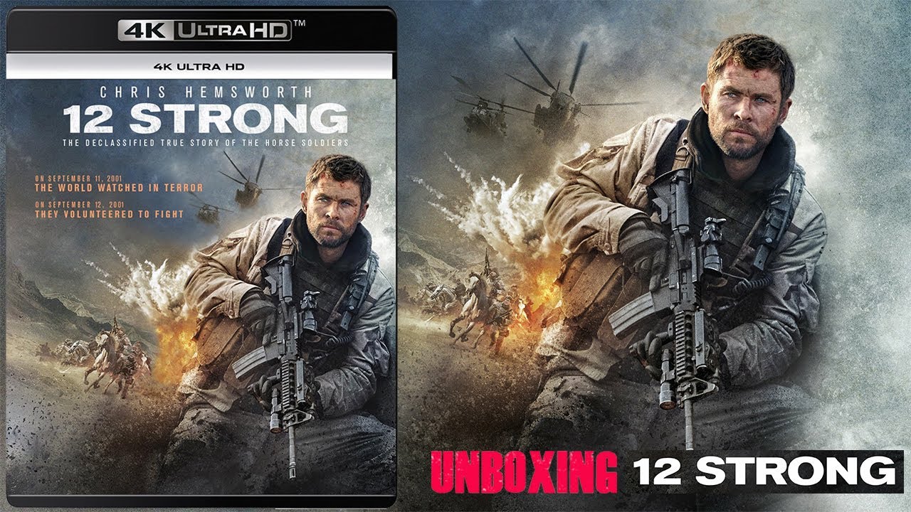 12 Strong 2018 4K Edition (Review and Unboxing) (Chris Hemsworth)