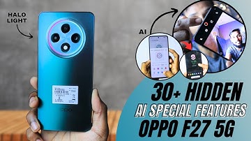 Oppo F27 5g Tips And Tricks 🔥 Hidden Top 30+ Special Features | oppo f27