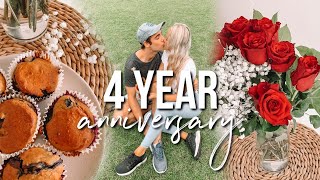 Our 4 year anniversary vlog!