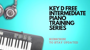 KEY D PIANO TUTORIAL SERIES - LESSON 7 - DIMINISHED 7TH CHORDS - (Instructor - Caleb Fadhili)