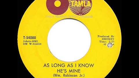 1963 HITS ARCHIVE: As Long As I Know He’s Mine - Marvelettes