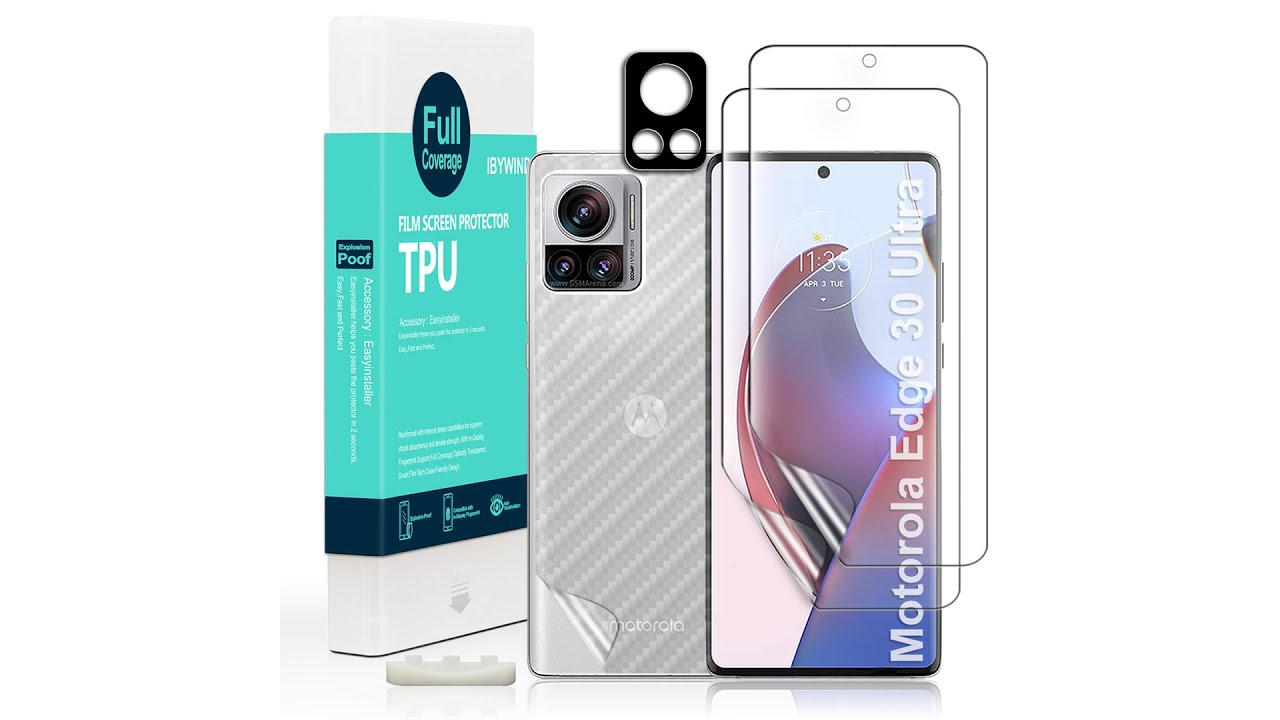 Pellicola Idrogel Per Honor 400 6.55 - 3 Pezzi, Protezione Schermo Alta Sensibilità, Anti-graffi