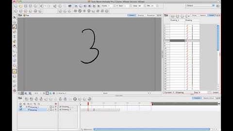 XSheet Basics in Animate Pro