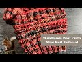 Woodlands Boot Cuffs Knit Mini Tutorial | Leither Collection Subscription Box