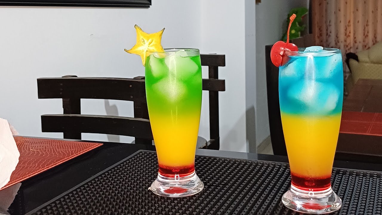 coctel MACCHU PICCHU y coctel SACSAYHUAMAN/bebidas con pisco peruano/bartender Chiclayo Perú