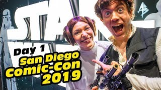 EVERYTHING Star Wars! Cosplay, Toys & Merchandise | San Diego Comic Con 2019 , Day 1