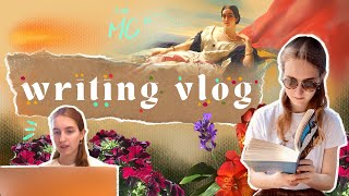 my first writing vlog 🕯| wanting to drop a novel, what I’m reading | PROJECT INDIA