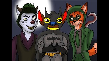 stitch plays batman the enemy within episode 1 The Enigma part 1 riddle me this