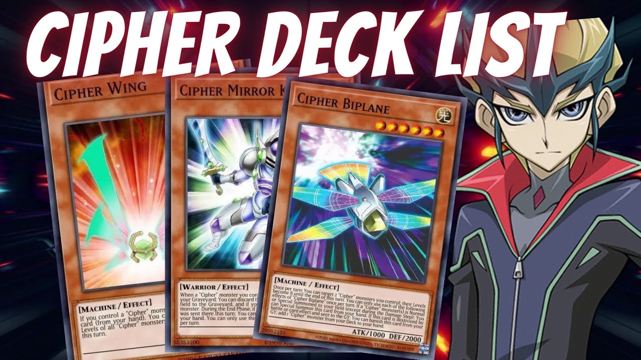 Cipher Deck Archetype Build || Yugioh Duel Links || 