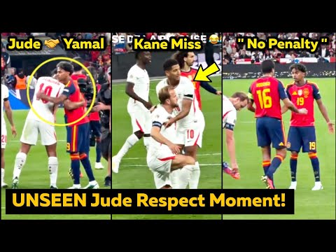 Bellingham Shows RESPECT To Yamal & Kane Penalty Miss in Spain vs England