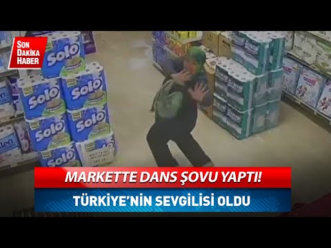 Markette Dans Şovu Yaptı! Türkiye'nin Sevgilisi Oldu