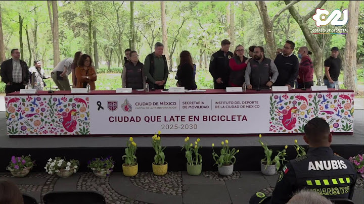 Presentación del Plan Ciclista 2025-2030 | En Vivo por Capital 21