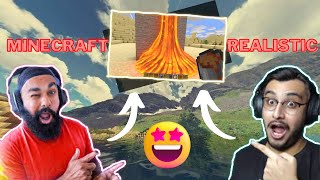 Highlight: @Chapati Hindustani Gamer and @The RawKnee Games CRAZY Reacts to Minecraft Realistic