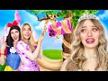 Disney Princess Fell in Love with Poor || Homeless Boy VS Millionaire Girl