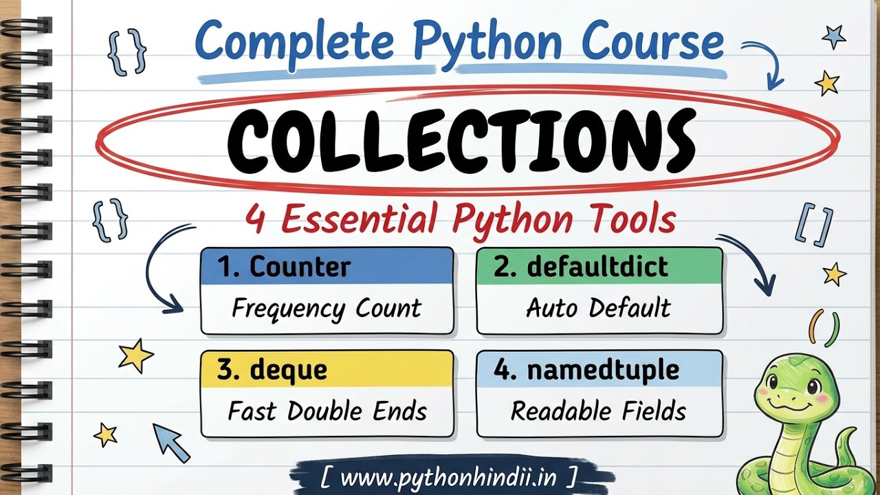 Python Collections Module in Hindi