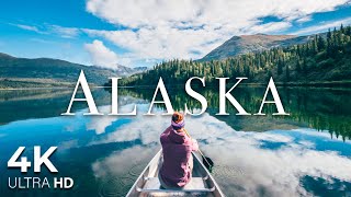 Alaska 4K Amazing Nature Film - Peaceful Piano Music - Relaxation Film 4K