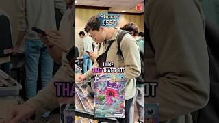 He secured his CHASE Gengar Vmax ! #pokemon #vendorpov #njpokemon #tradingcards