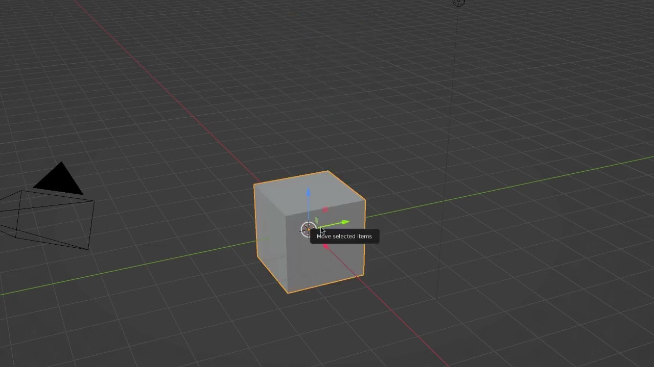 002 blender move rotate scale