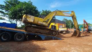KOBELCO SK 200-1 em đi làm về