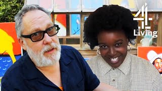 Jim Moir (Vic Reeves) Makes a Mini Art Gallery & Lolly Adefope Paints the View from a Window