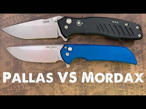 Spartan Blades Pallas VS DROP + Ferrum Forge Mordax