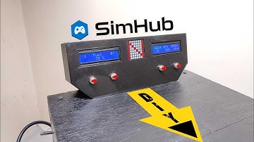 DIY SIM HUB DASH - GEAR & LCD DISPLAY