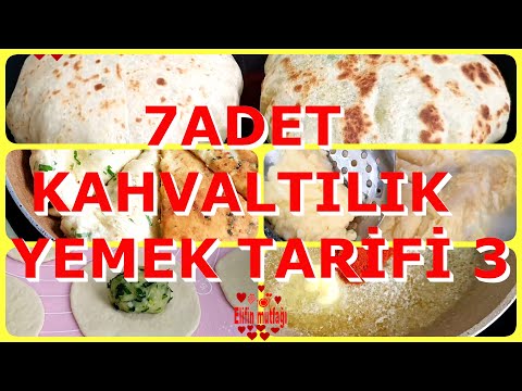 7 ENFES KAHVALTILIK TARİFİ TEK VİDEODA 3.Bölüm