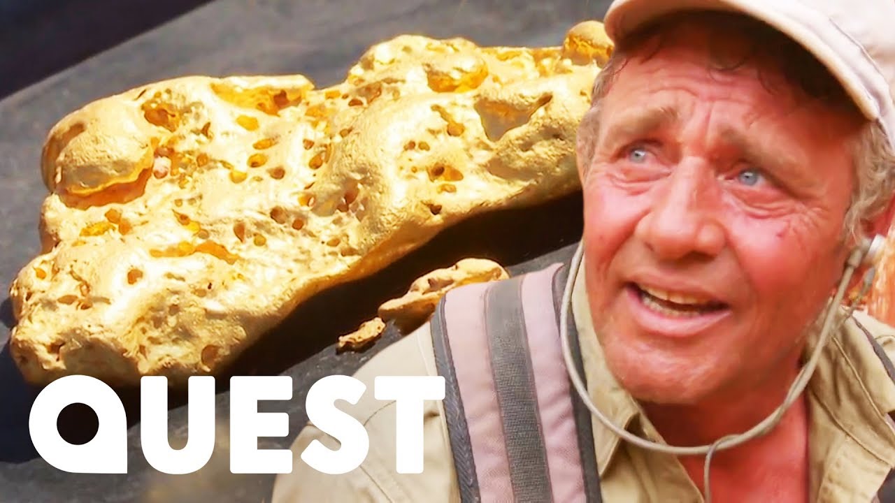 The Victoria Diggers Unearth Huge 30k Gold Nugget Aussie Gold Hunters Youtube Gold Nugget Nugget Aussie