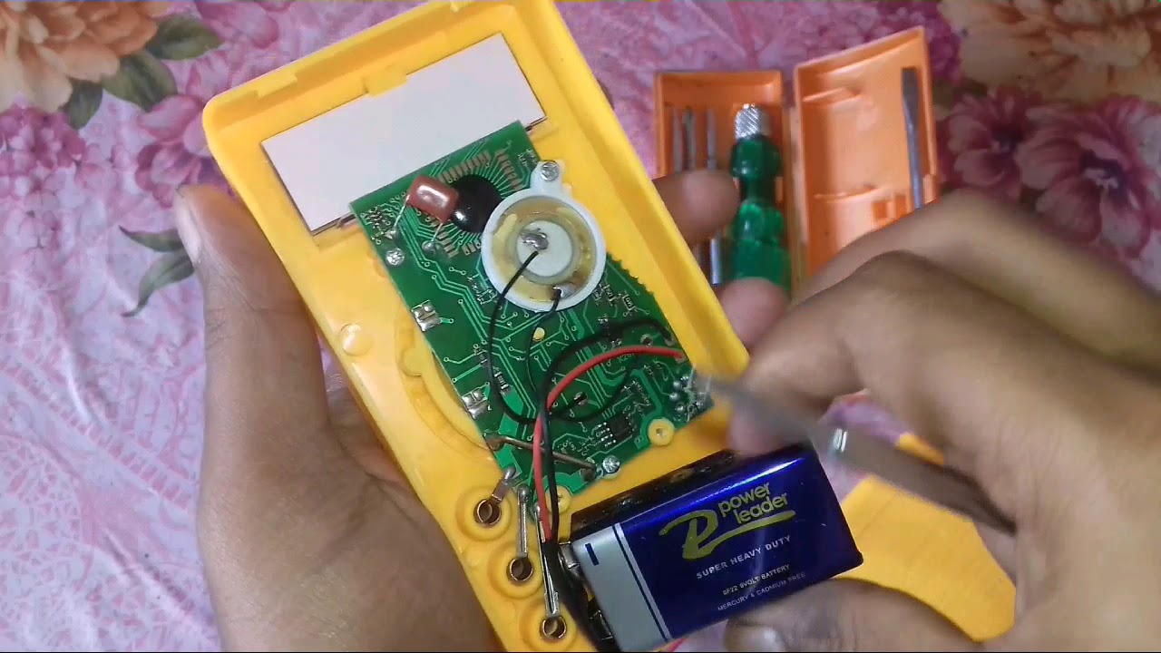 Internal circuit diagram and function of Multimeter - YouTube