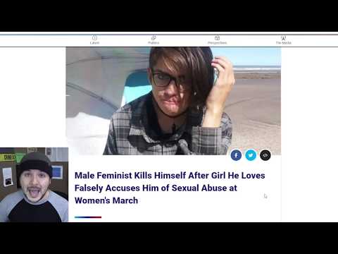 Male Feminist Ends Life After False Accusation During Women's March