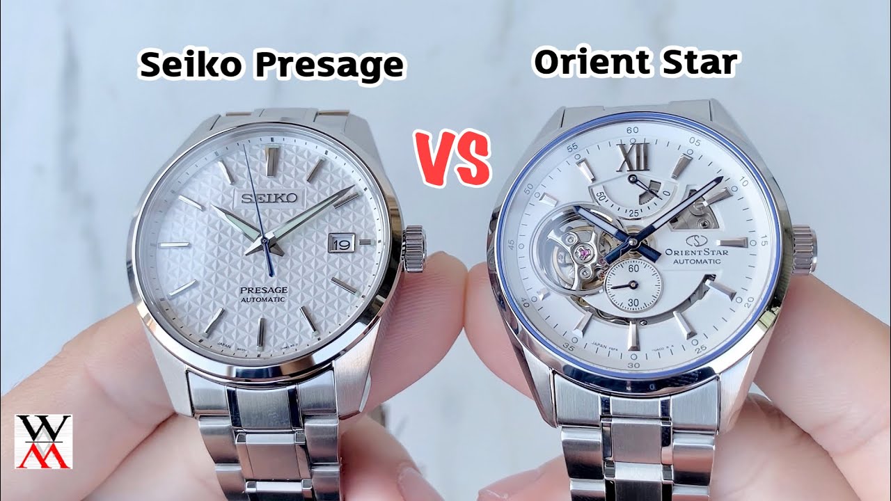 Seiko Presage vs Orient Star - Wimol Tapae - YouTube
