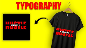 Hustle Typography Design In CorelDraw | CorelDraw Tutorial 2025