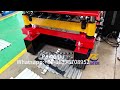 Double layer roof panel machine for South Africa