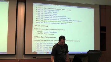 Sage Days 29 talk: Robert Bradshaw - Cython