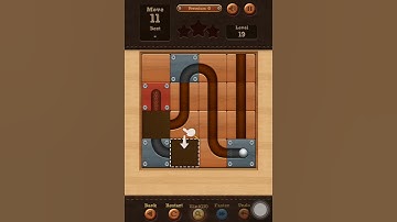 Roll the Ball slide puzzle Premium G Pack Level 19 Solution