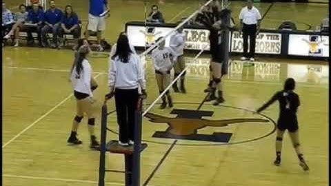 Volleyball - Good Delayed Back Row Block