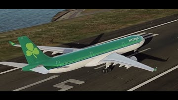 2005 Logan Airport runway incursion animation